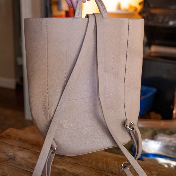 OAK + FORT vegan leather backpack - Picture 3 of 6